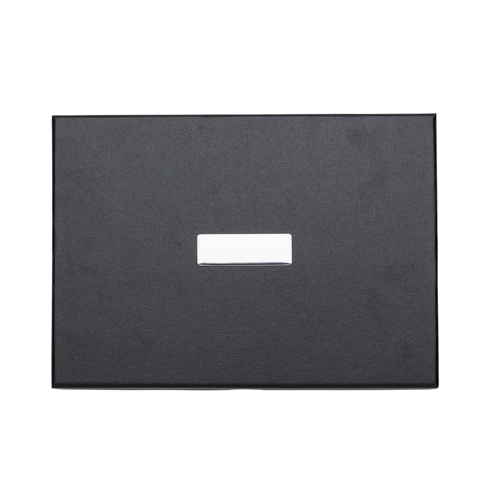 KIT CANETA E CADERNETA TIPO MOLESKINE SPX-10998-PRE NA COR PRETO - Imagem 7