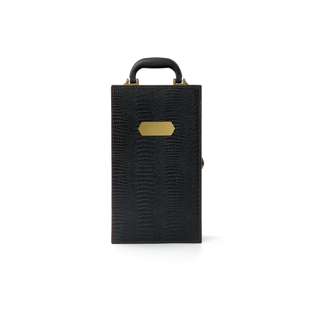 KIT VINHO 4 PEÇAS C/ PLAQUINHA SPX-03495-PRE NA COR PRETO - Imagem 2