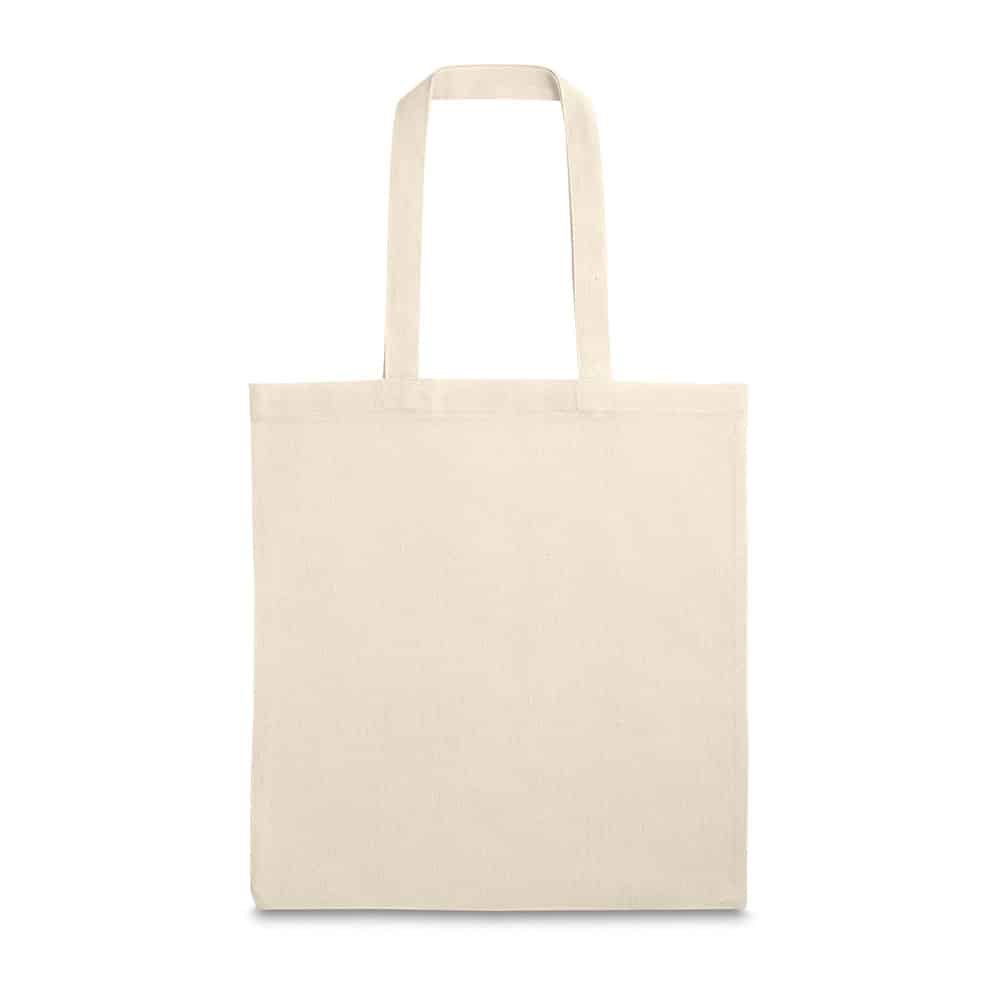 Sacola 100% algodão (140 g/m²) com alças de 60 cm. 375 x 415 mm - Imagem 2