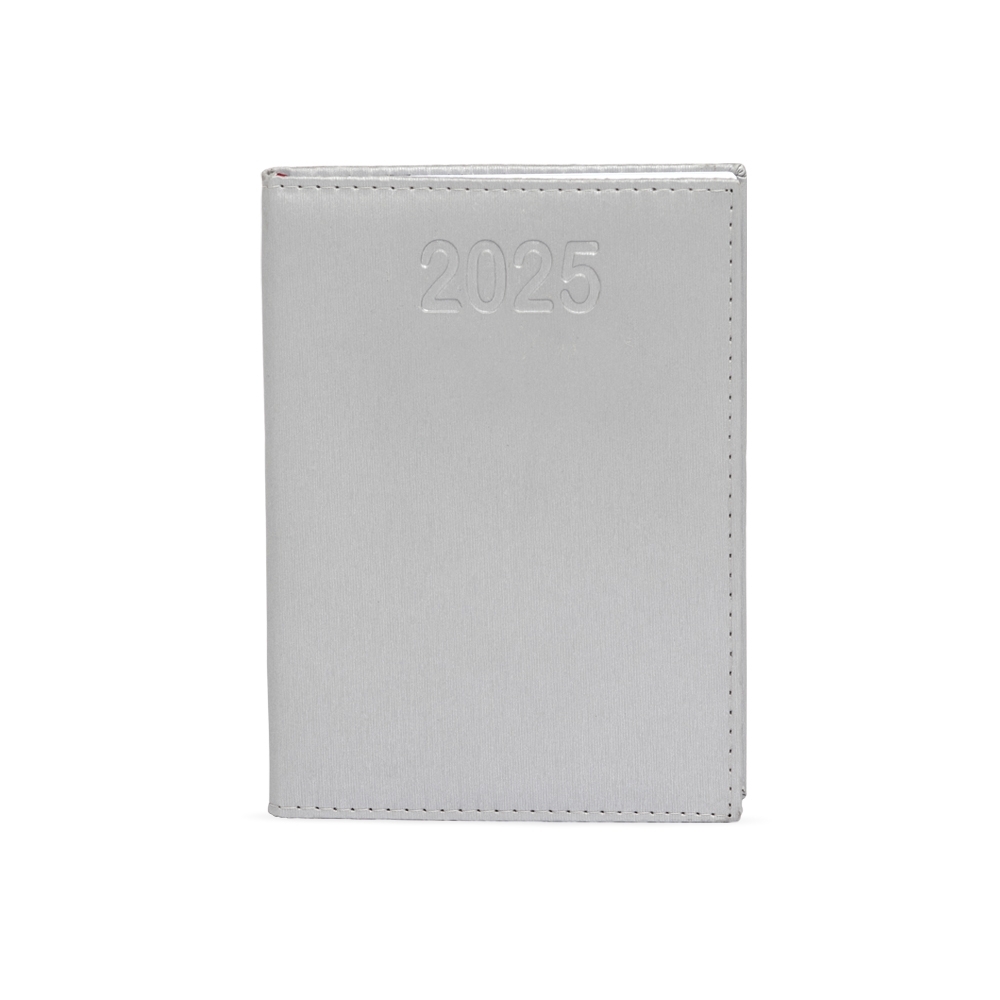 AGENDA DIÁRIA 2026 SPX-12323-PRA NA COR PRATA