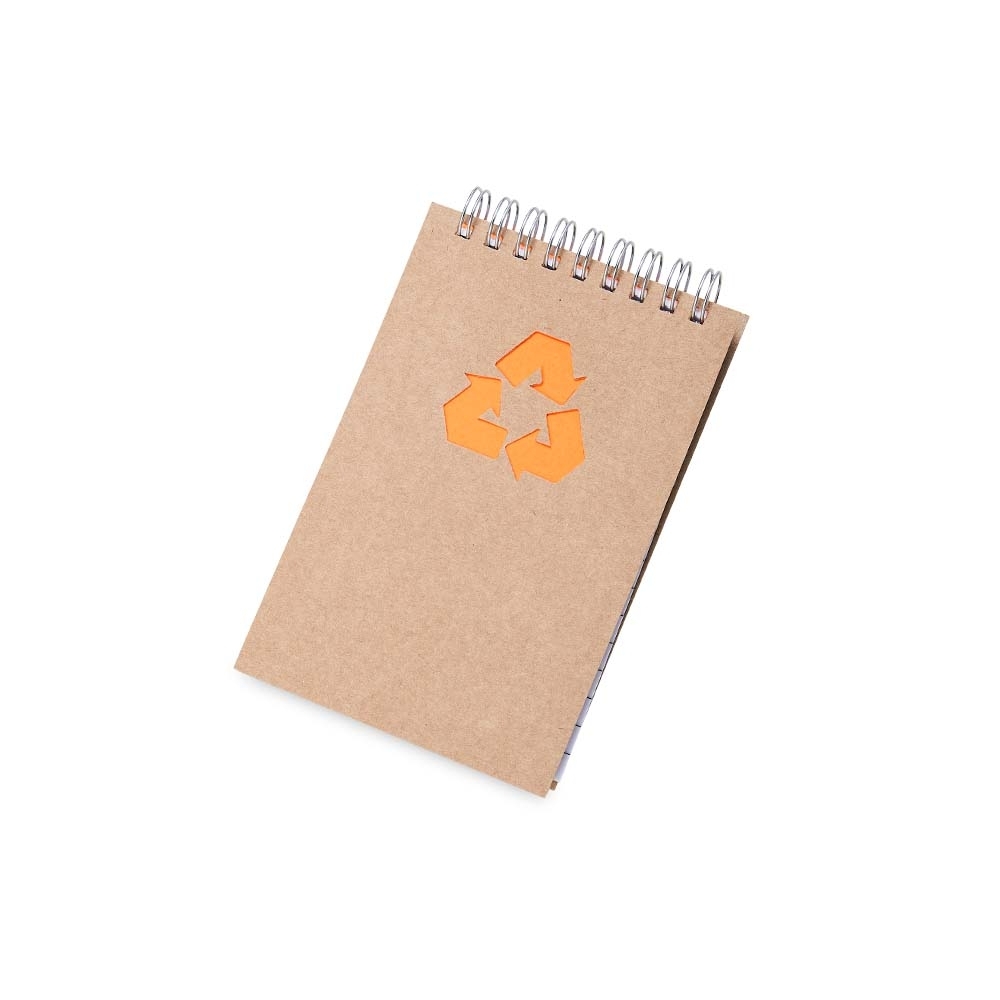 BLOCO DE ANOTAÇÕES ECOLÓGICO SPX-14819-LRF NA COR LARANJA