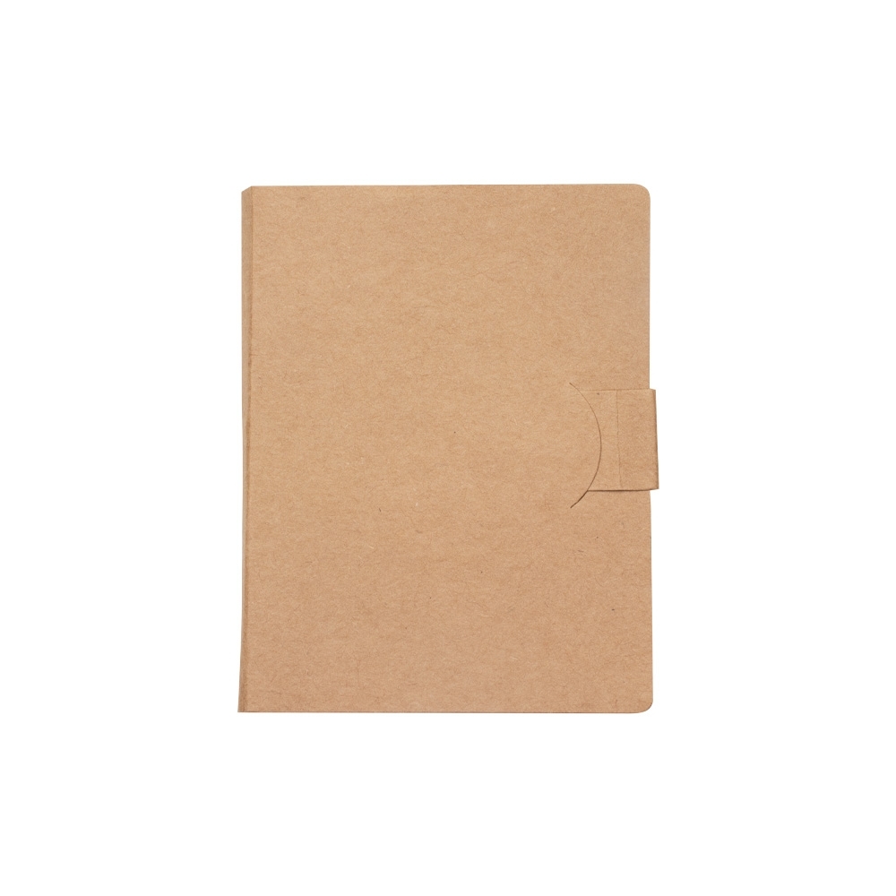 BLOCO DE ANOTAÇÕES C/ AUTOADESIVOS SPX-14948-KRA NA COR KRAFT