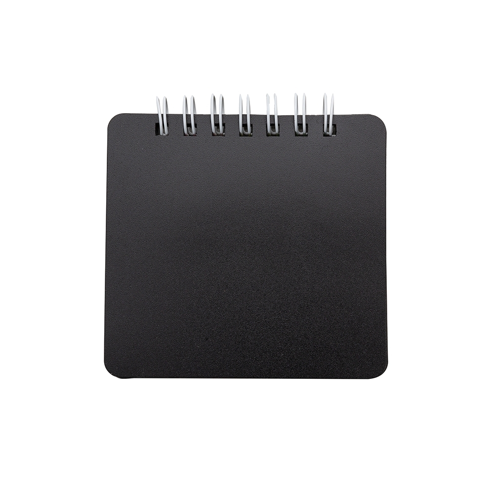 BLOCO DE ANOTAÇÃO C/ AUTO-ADESIVO SPX-18557-PRE NA COR PRETO