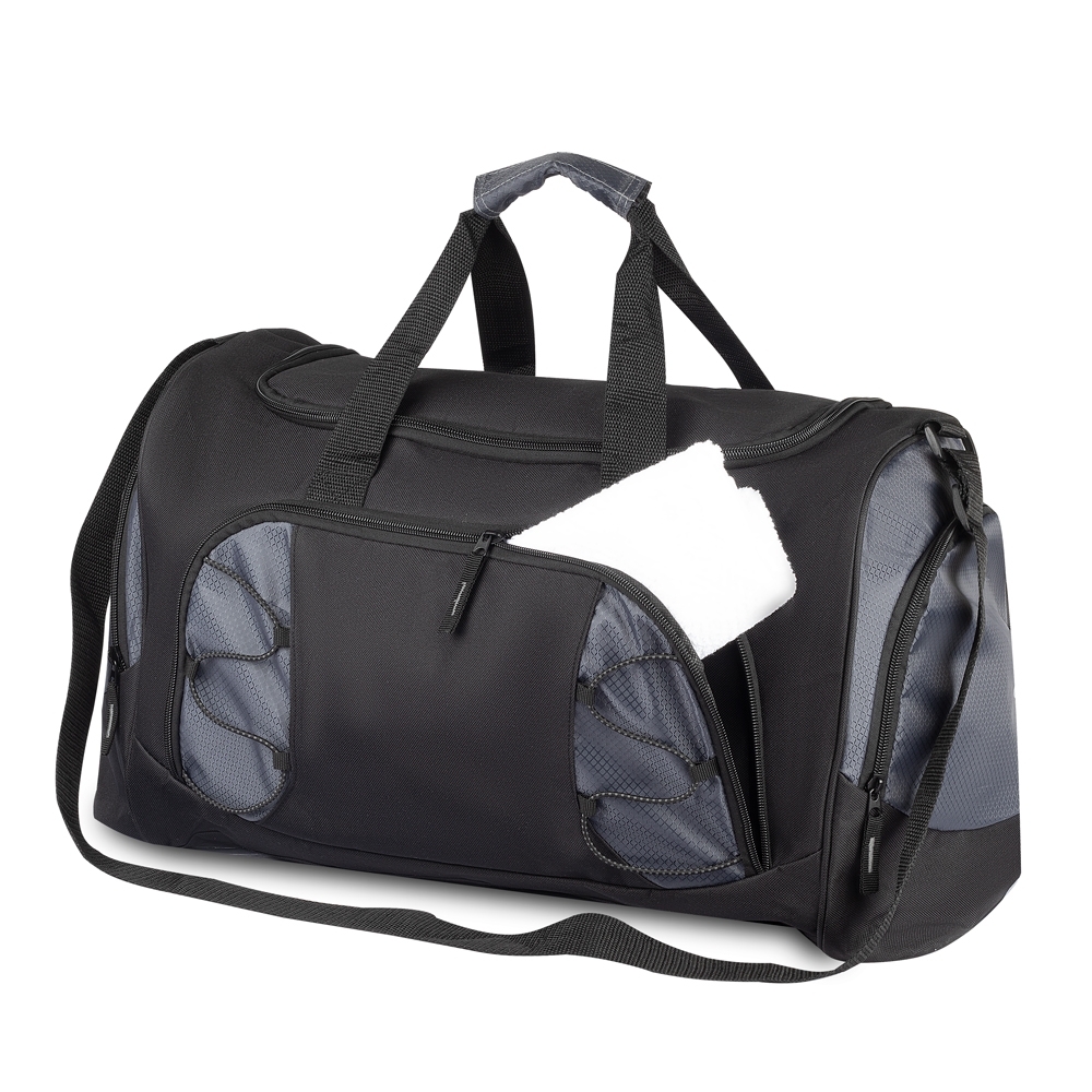 BOLSA ESPORTIVA POLIÉSTER 40L SPX-14831-CIN NA COR PRATA