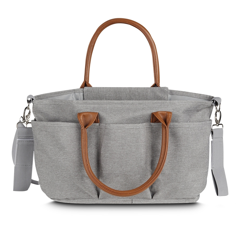 BOLSA MULTIFUNCIONAL POLIÉSTER 8 LITROS SPX-15223-CIN NA COR CINZA