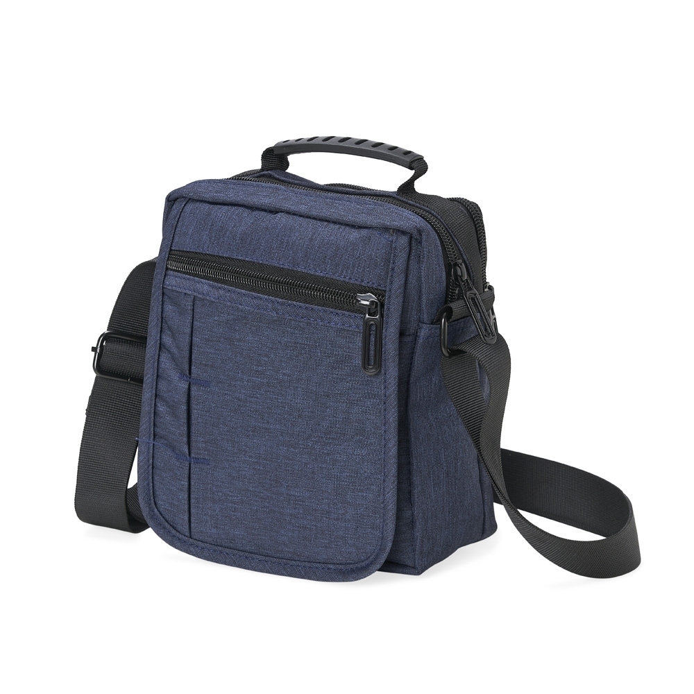 BOLSA DE OMBRO EM NYLON  SPX-12095-AZU NA COR AZUL