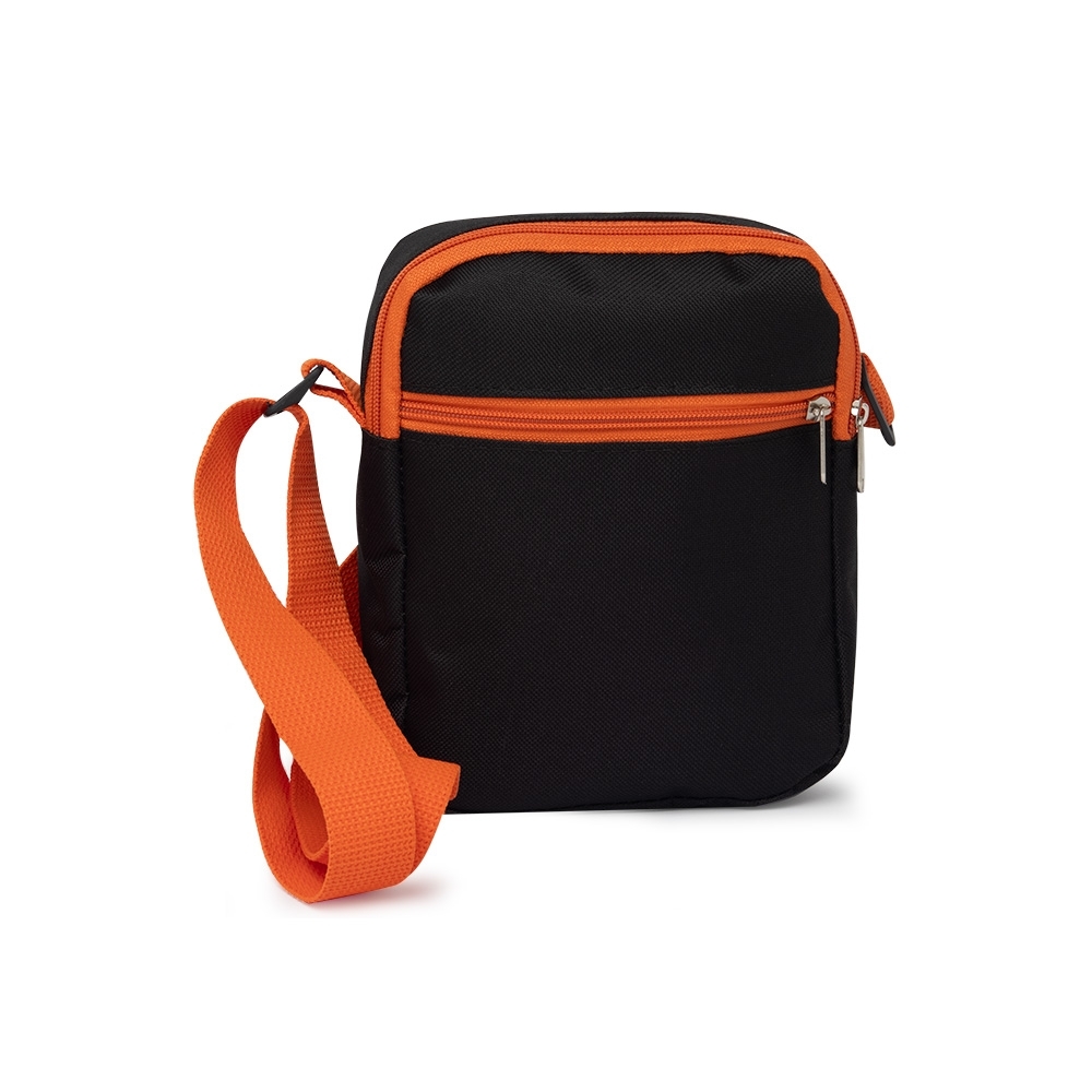 BOLSA DE OMBRO SPX-15070-PRE/LAR NA COR LARANJA