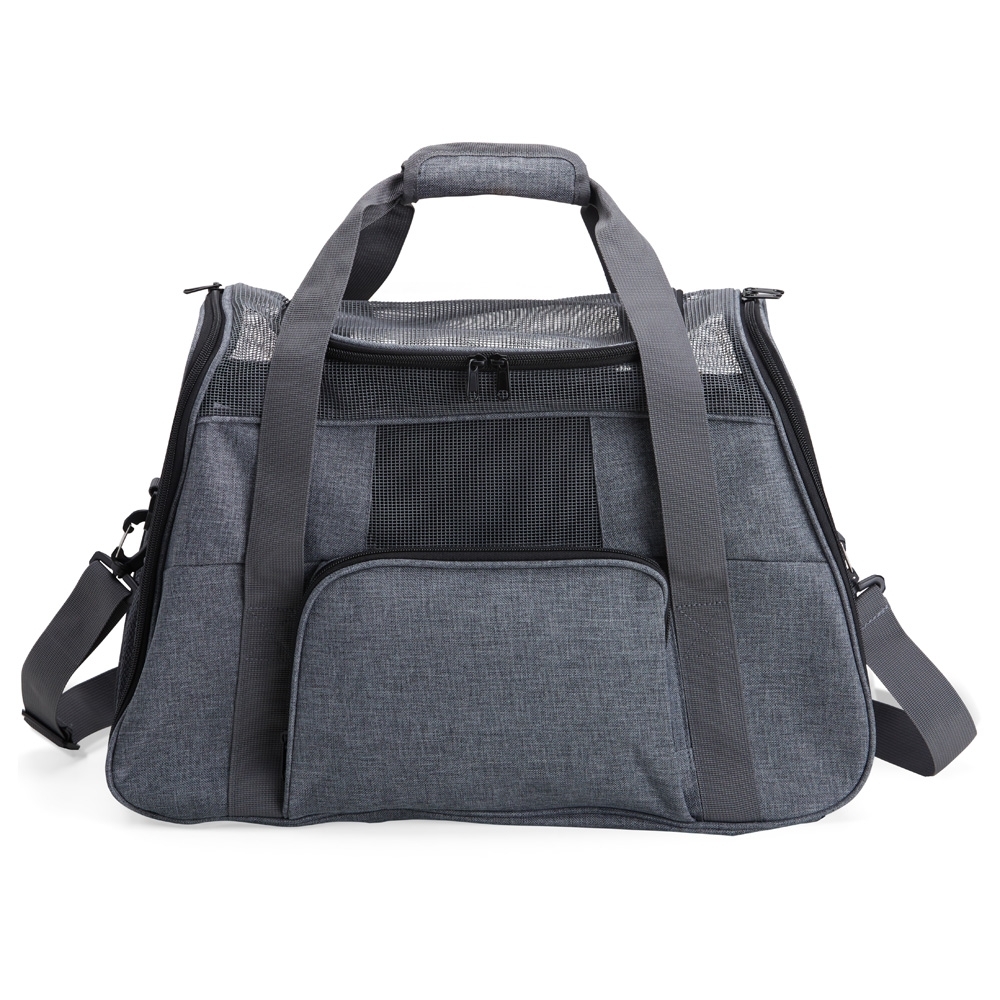 BOLSA PARA TRANSPORTE DE ANIMAIS PET`S SPX-14992-CIN NA COR PRATA