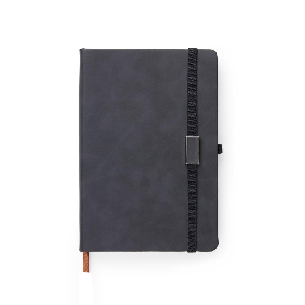 CADERNETA EMBORRACHADA SPX-03002B-PRE NA COR PRETO