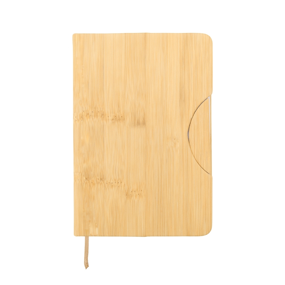 CADERNETA COM SUPORTE CELULAR SPX-06103-BMB NA COR BAMBU