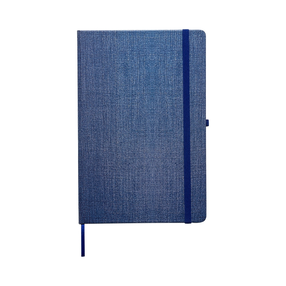 CADERNO A5 COUCHÊ SPX-15194-AZU NA COR AZUL