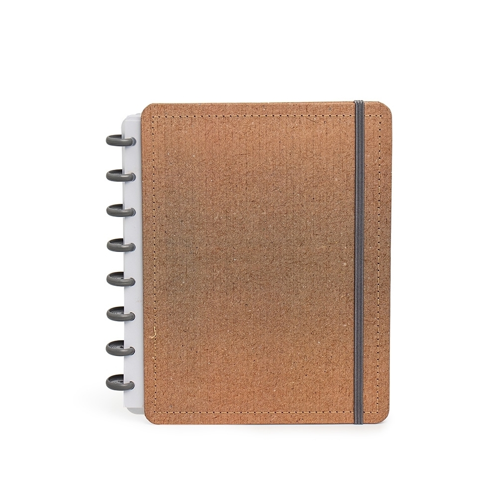 CADERNO DISCO KRAFT SPX-15161-KRA NA COR KRAFT
