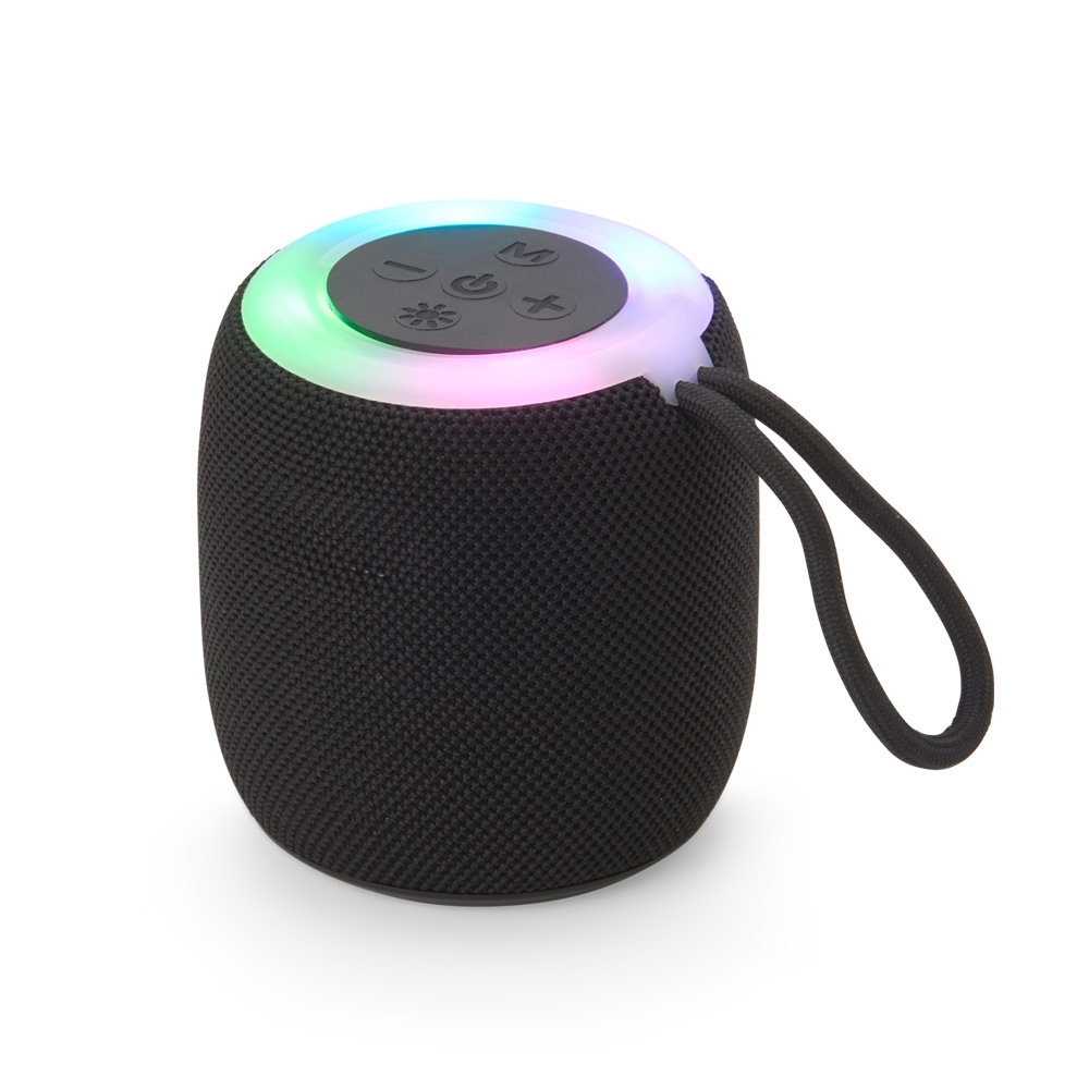 CAIXA DE SOM BLUETOOTH TWS SPX-08003-PRE NA COR PRETO