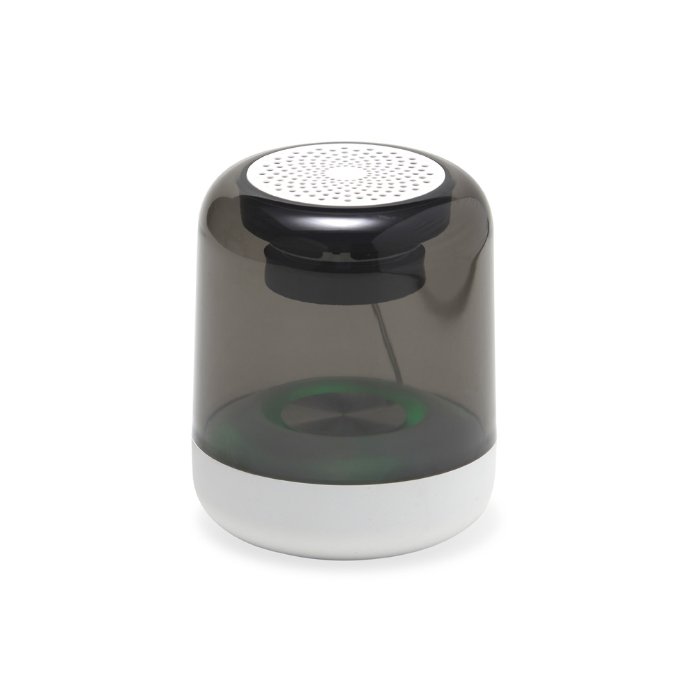 CAIXINHA DE SOM C/ EFEITO DE LUZ SPX-05039-BCO NA COR BRANCO