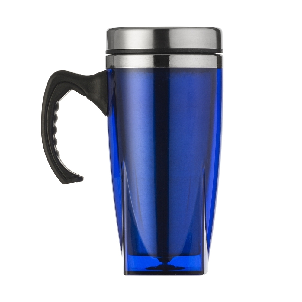 CANECA 450ML FUNDO QUADRADO SPX-01071-AZU NA COR AZUL