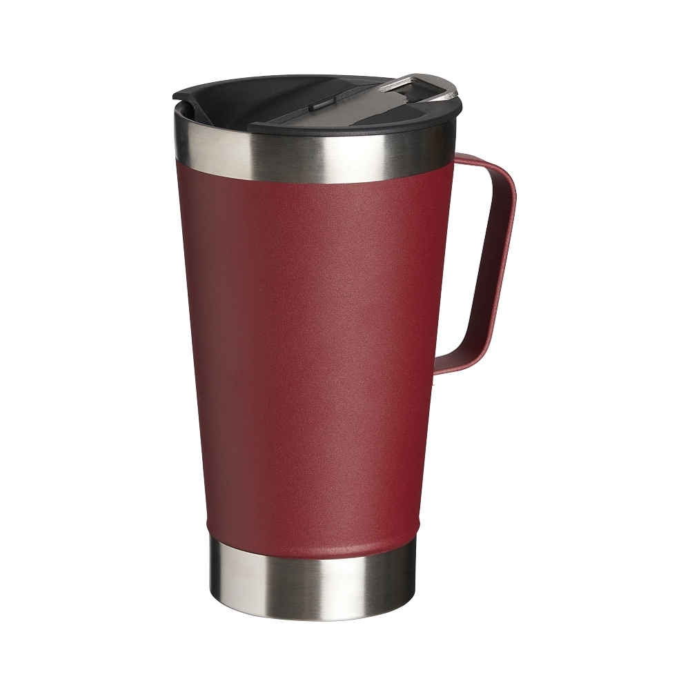 CANECA TÉRMICA 500ML *LISA C/ ABRIDOR SPX-04082L-VM NA COR VERMELHO