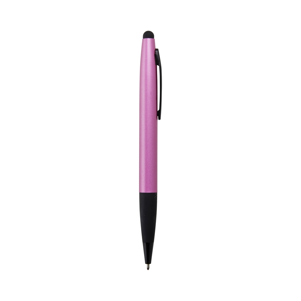 CANETA METAL COM TOUCH SPX-15004-ROS NA COR ROXO