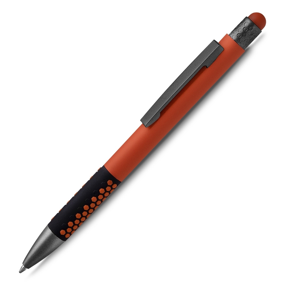 CANETA METAL SPX-15009-LAR NA COR LARANJA