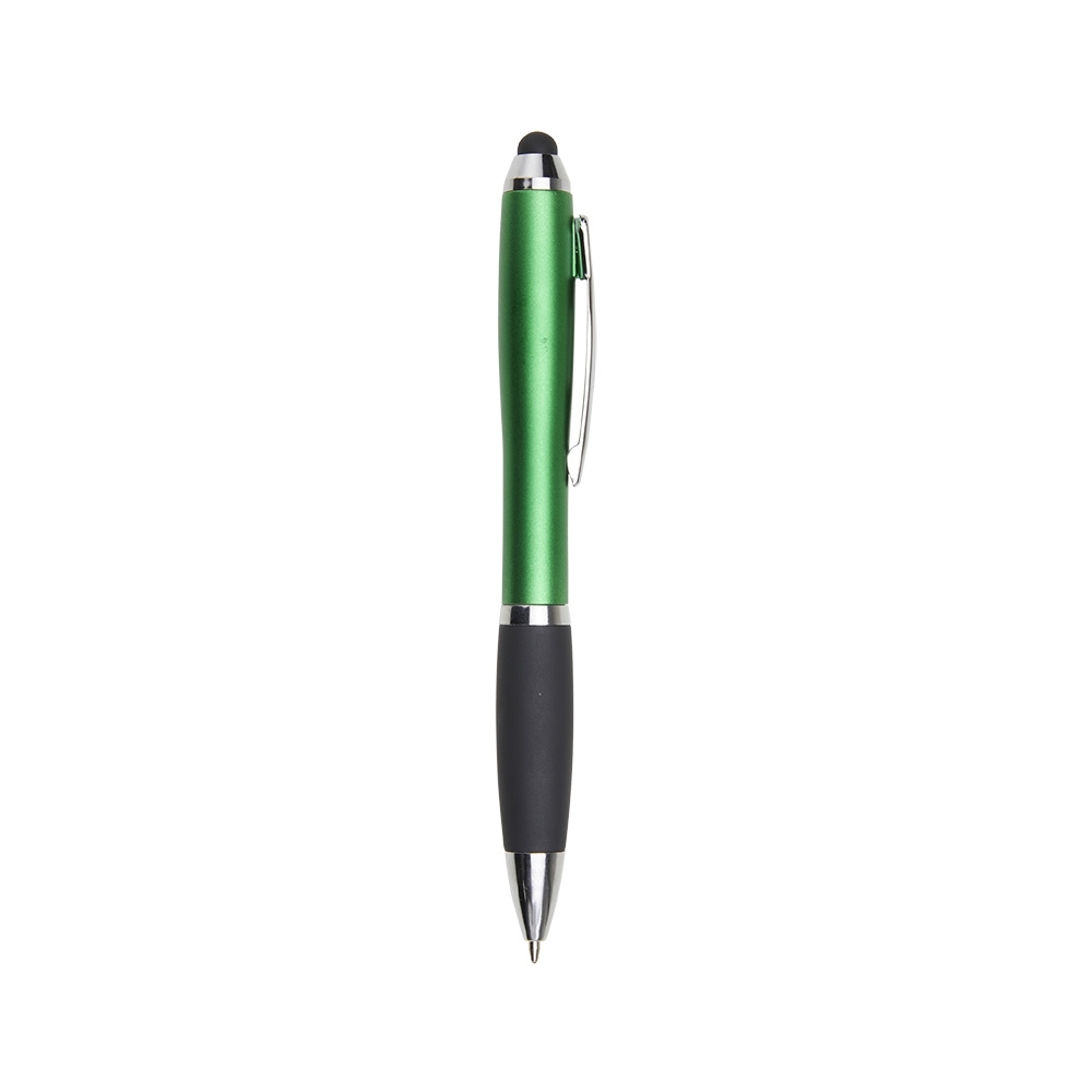 CANETA PLÁSTICA TOUCH SPX-13230-VD NA COR VERDE