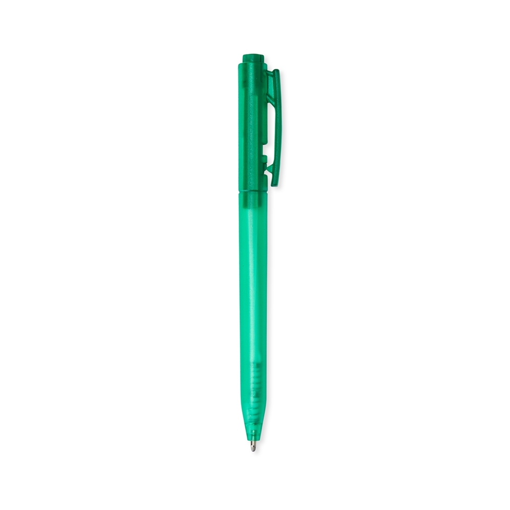 CANETA PLÁSTICA SPX-1099T-VD NA COR VERDE