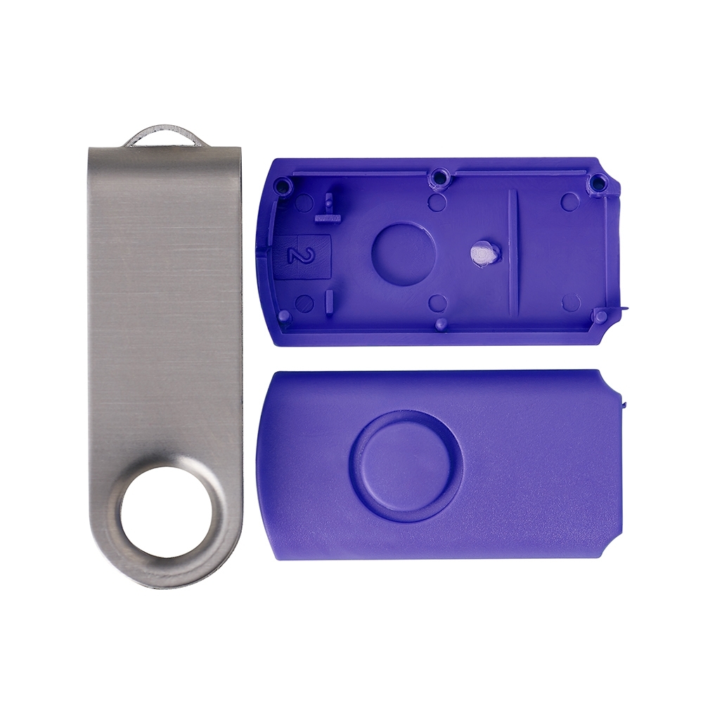 CARCAÇA P/ MEMORIA GIRATORIO ESCOVADA SPX-13960ES-ROX NA COR ROXO