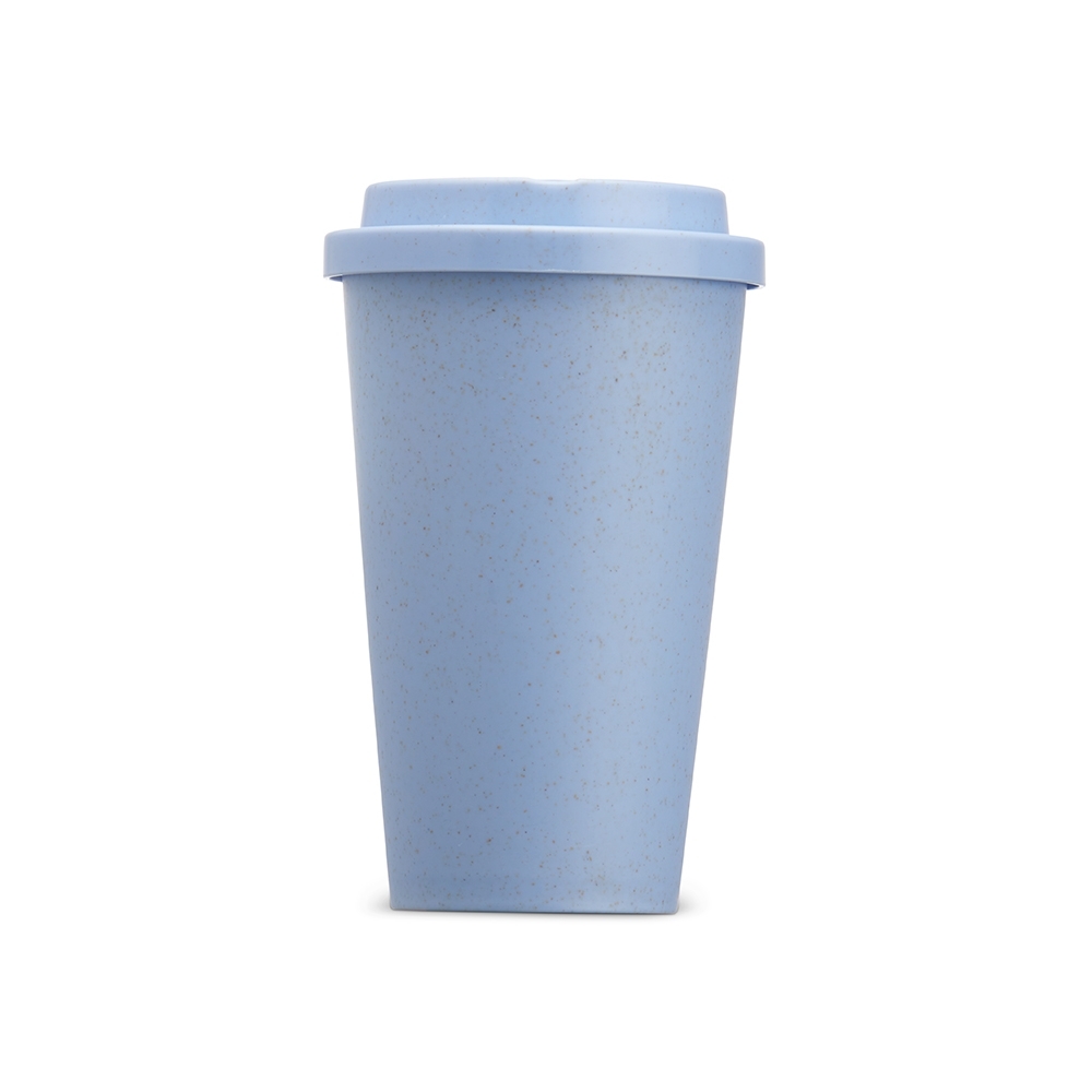 COPO FIBRA DE BAMBU 450ML SPX-18740-AZU NA COR AZUL