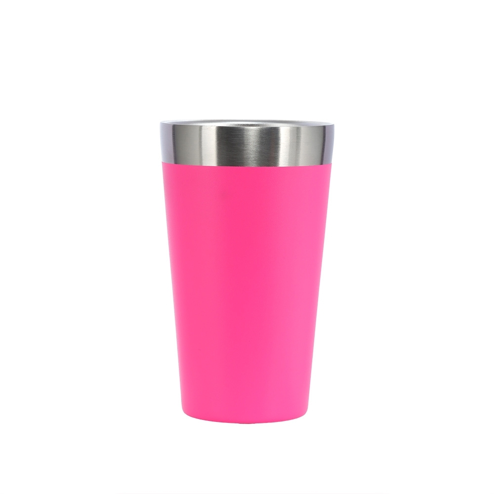 COPO TÉRMICO DE INOX 473ML SPX-04080-ROS NA COR ROSA