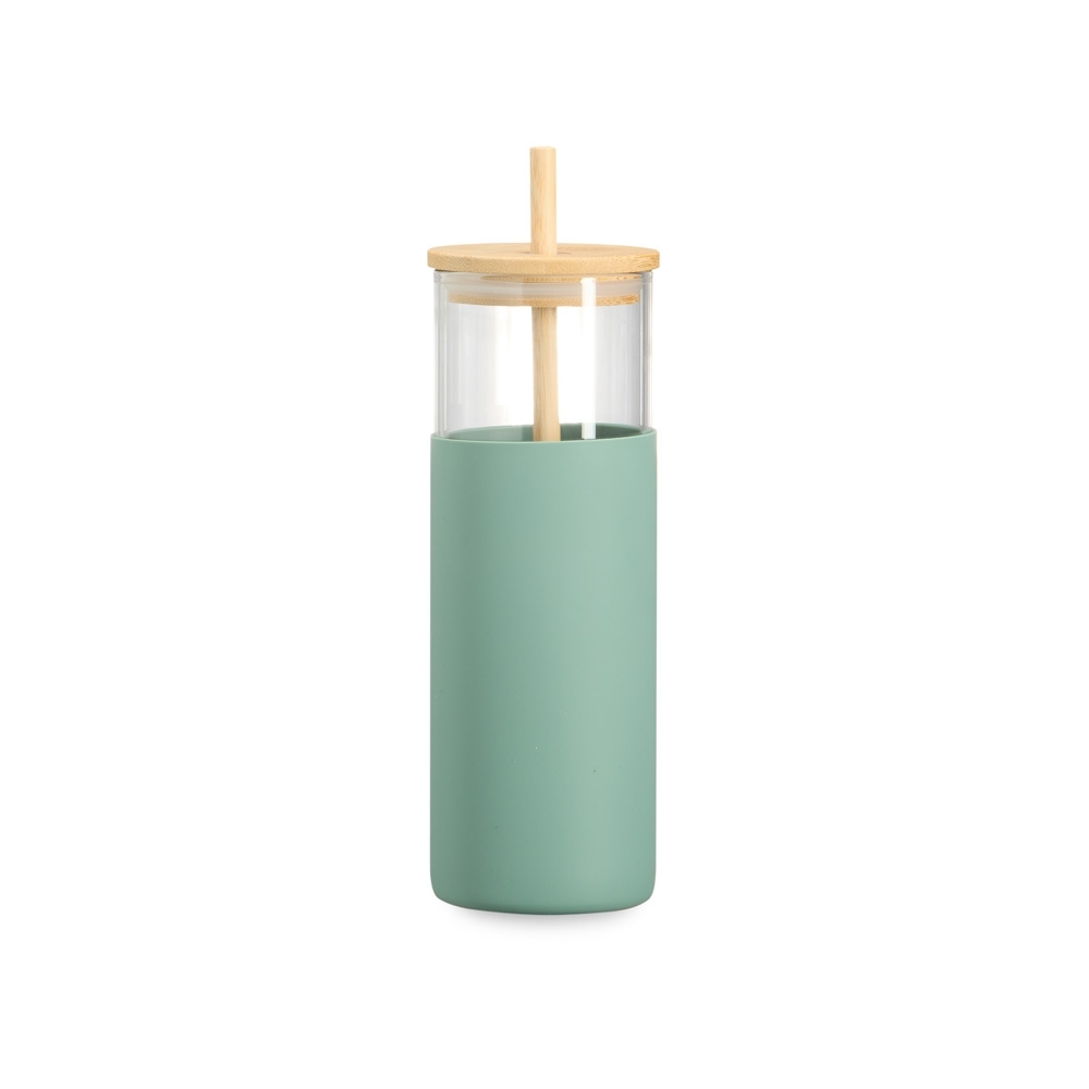 COPO DE VIDRO 500ML SPX-01001-VD NA COR VERDE