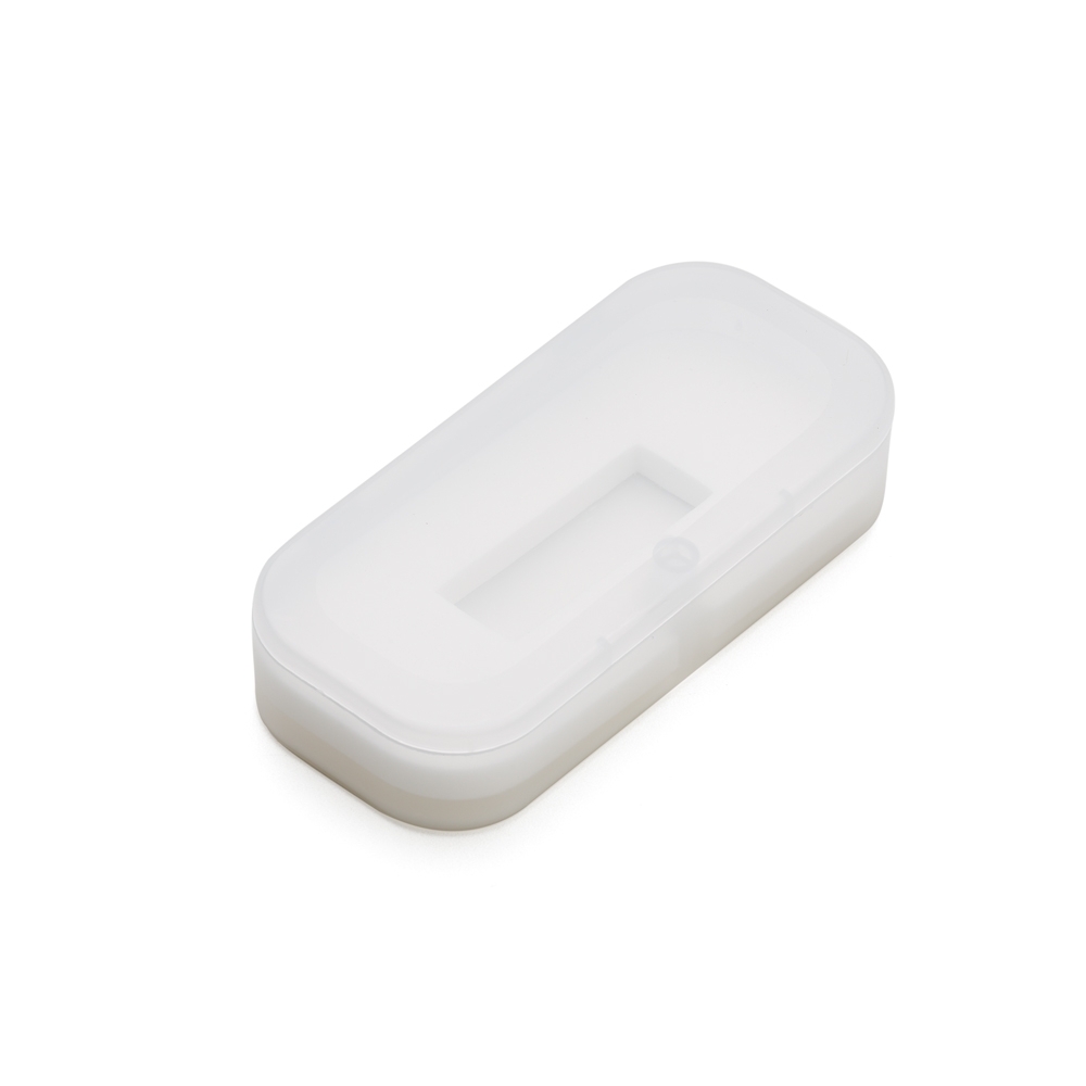 ESTOJO PLASTICO P/ PEN DRIVE PICO  SPX-13222-TRA NA COR TRANSPARENTE