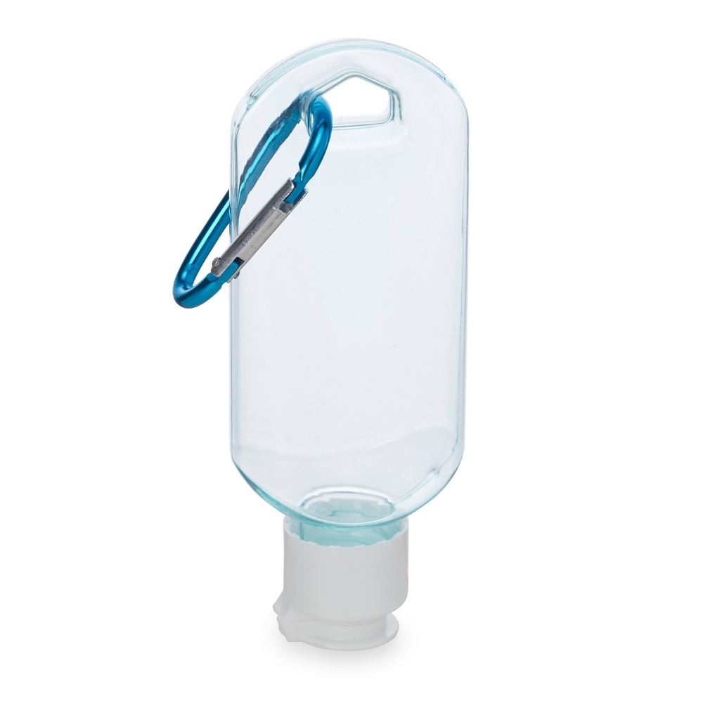 FRASCO 55ML C/ MOSQUETÃO  SPX-P@18635-AZU/AZU NA COR AZUL