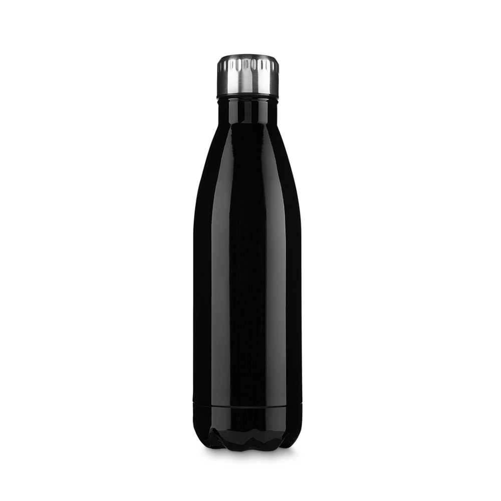 GARRAFA 750ML INOX SPX-$@17010B-PRE NA COR PRETO