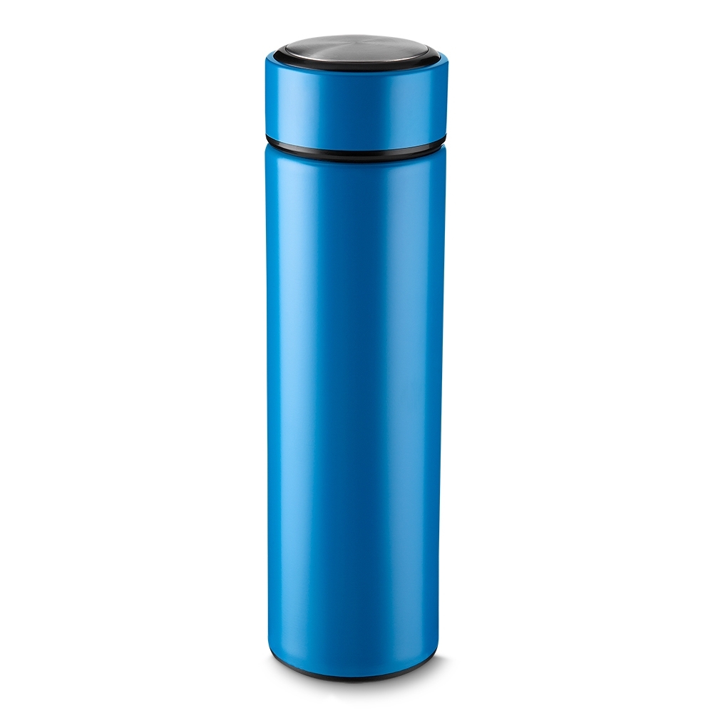 GARRAFA 450ML PAREDE DUPLA SPX-14703-AZU NA COR AZUL