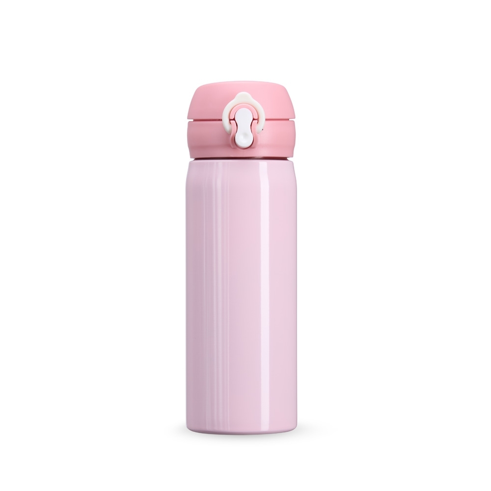 GARRAFA INOX 500ML SPX-18783B-ROS NA COR ROSA