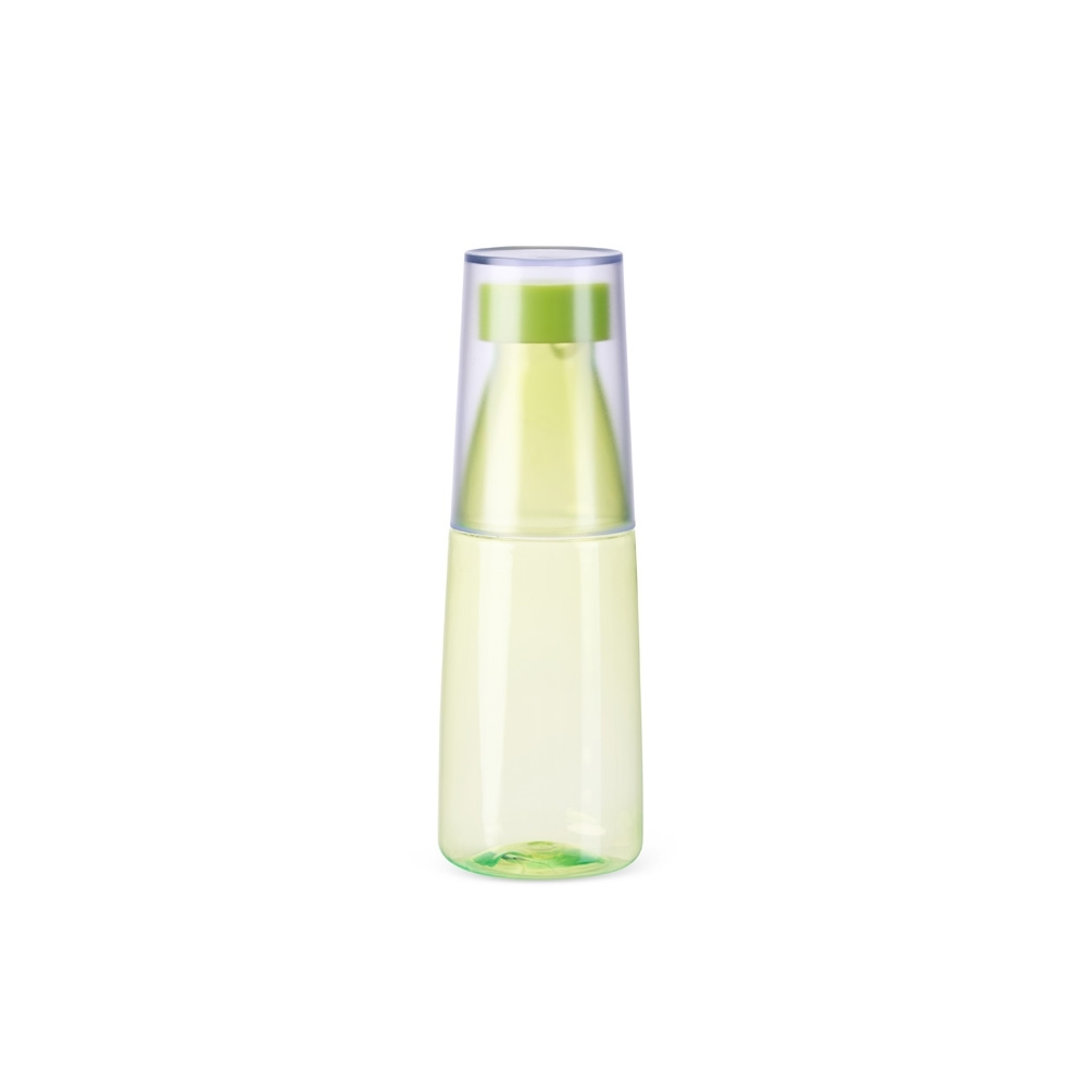 GARRAFA PLÁSTICA 2 EM 1 550ML SPX-P@08233-VD NA COR VERDE