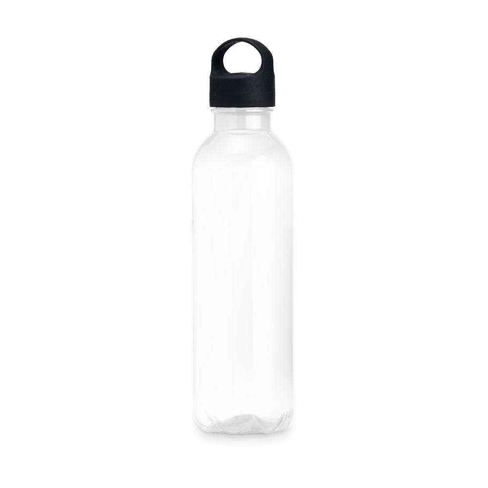 GARRAFA PLÁSTICA 650ML SPX-14817-TRA/PRE NA COR TRANSPARENTE