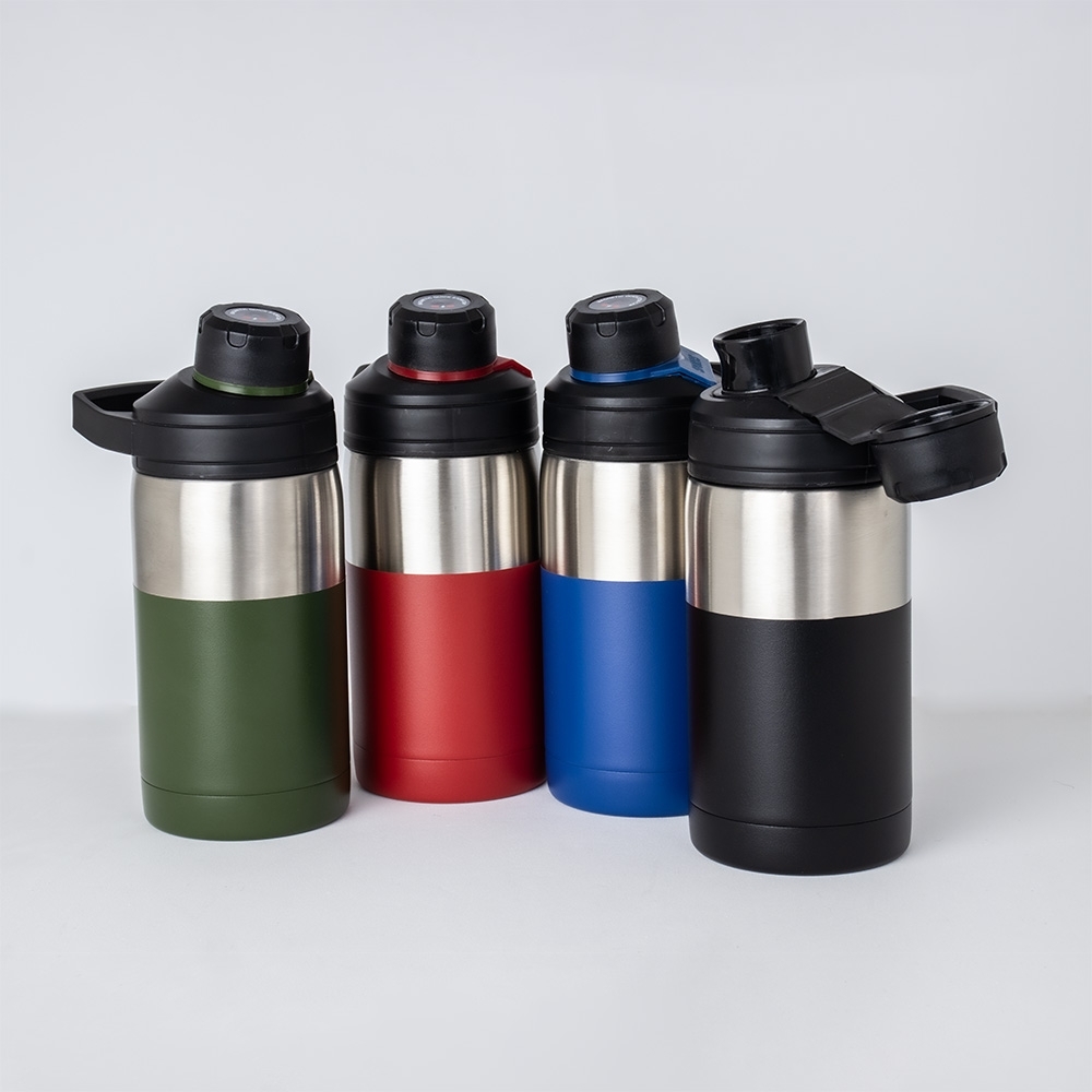 GARRAFA TÉRMICA 350ML SPX-E@08057-AZU NA COR AZUL