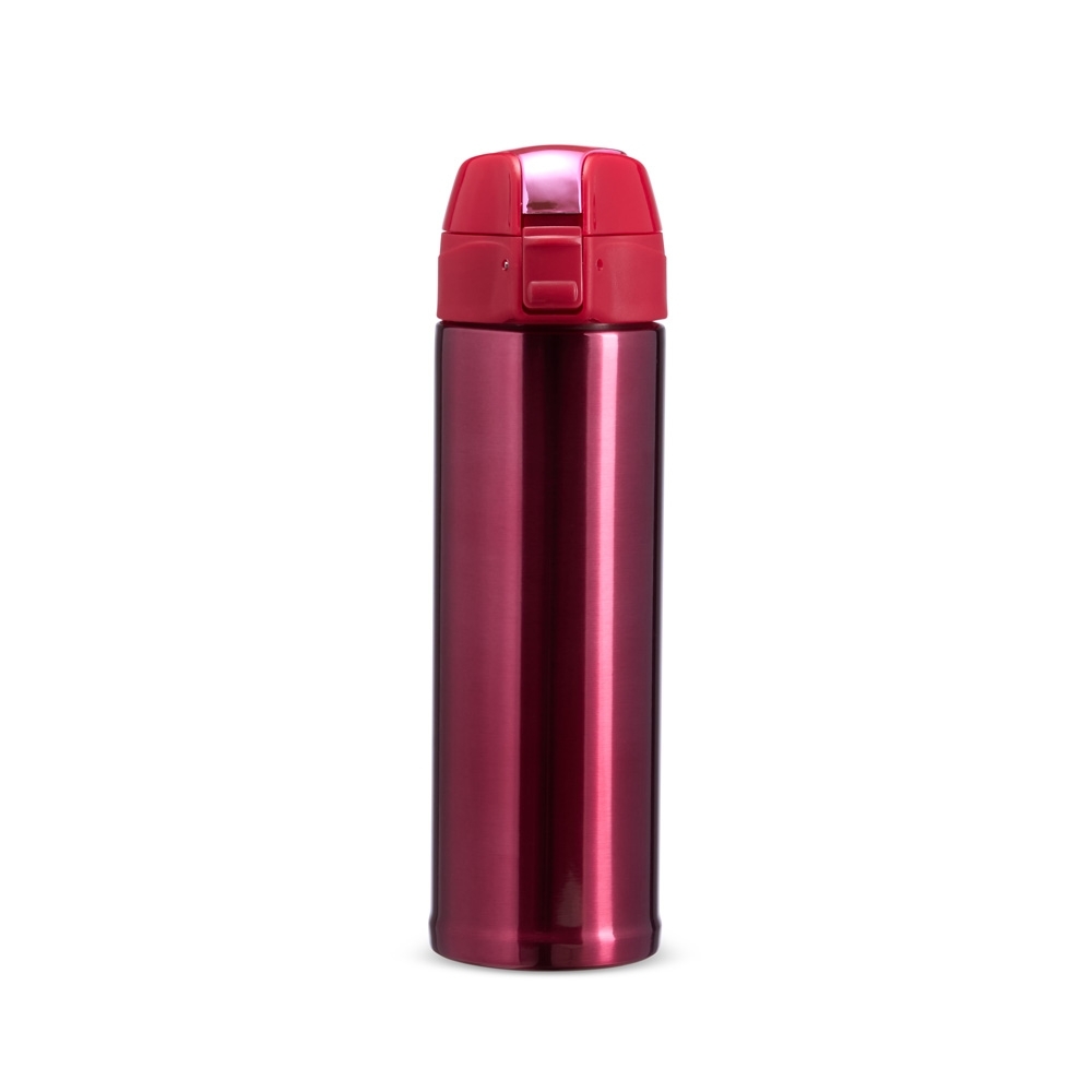 GARRAFA TÉRMICA 480ML SPX-P@18889-RSE NA COR ROSA