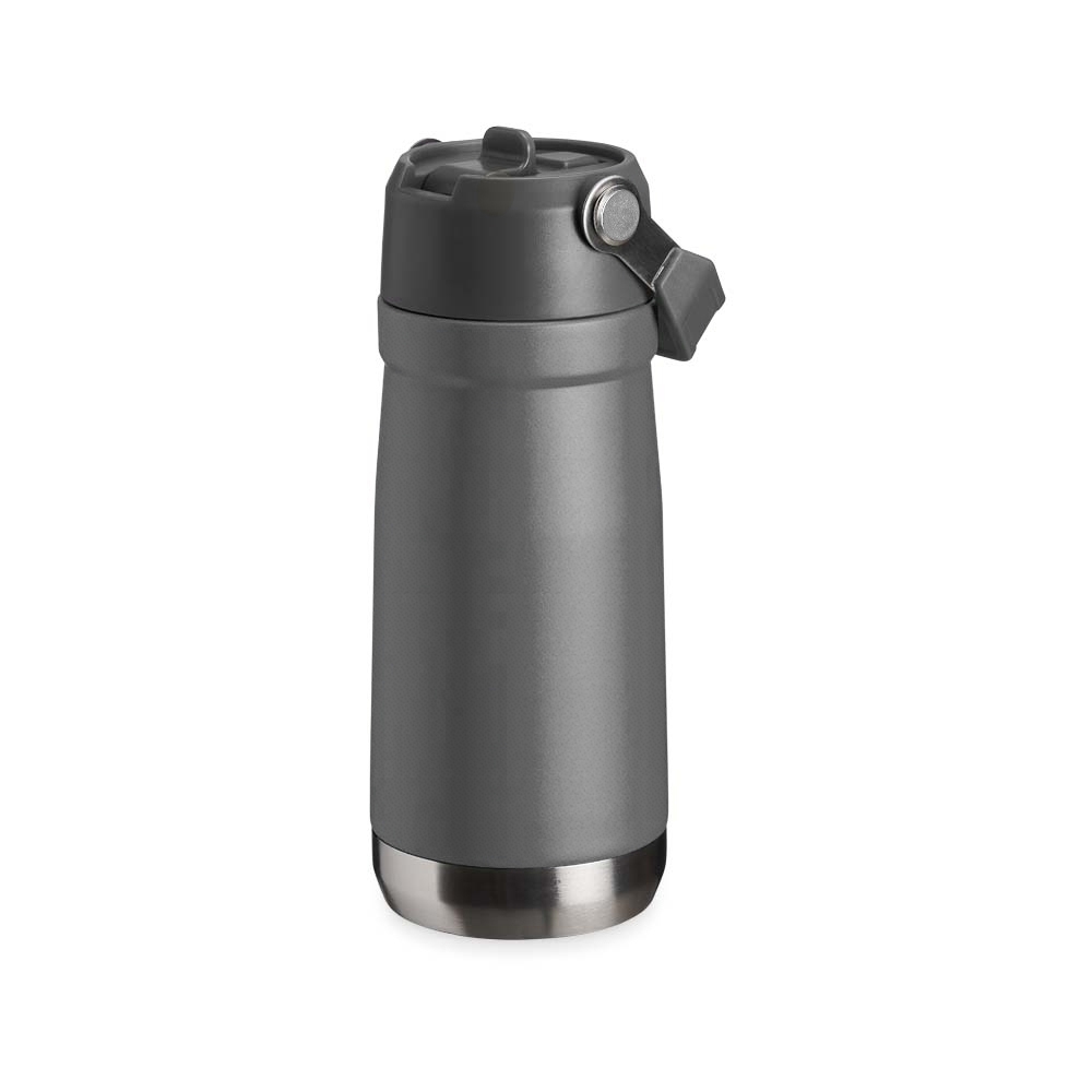 GARRAFA TÉRMICA 550ML SPX-04097B-CIN NA COR CINZA