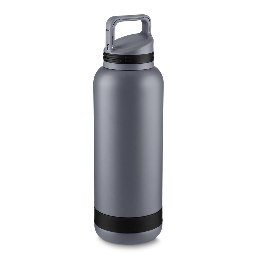GARRAFA EM AÇO INOX PAREDE DUPLA 750ML SPX-14179-CIN NA COR PRATA