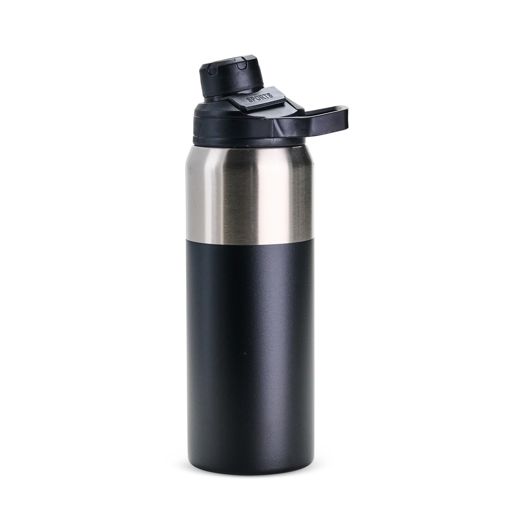 GARRAFA TÉRMICA 750ML SPX-E@08062-PRE NA COR PRETO