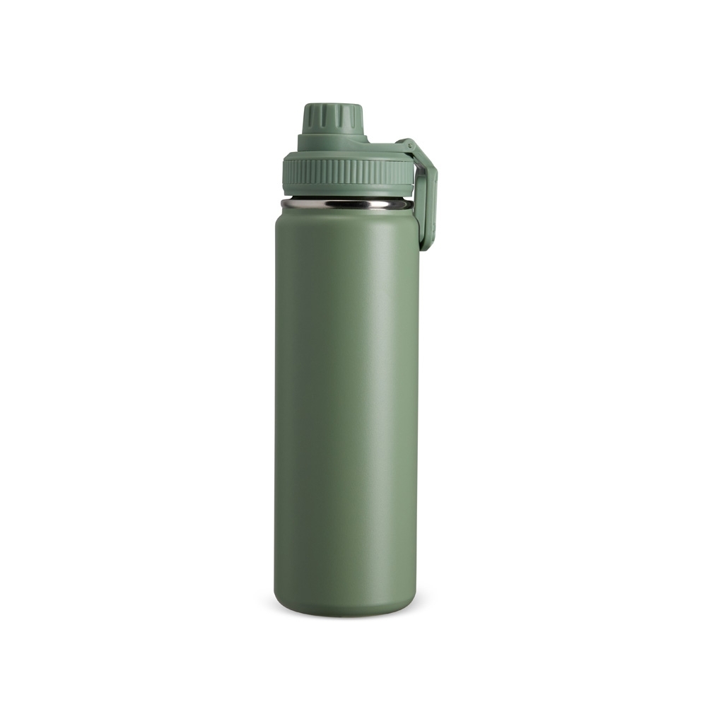 GARRAFA TÉRMICA INOX 750ML SPX-08196 NA COR VERDE