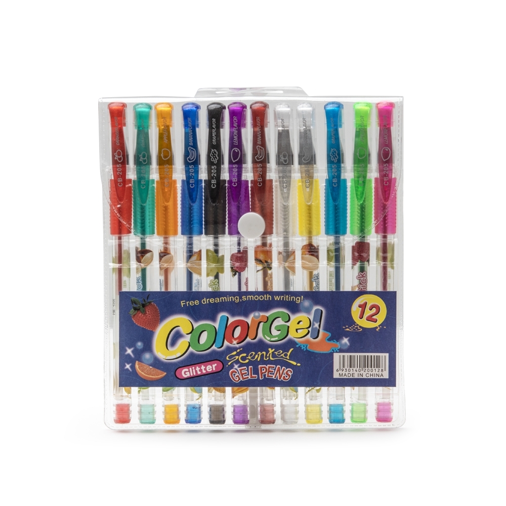KIT CANETINHAS GEL COLORIDAS C/ 12 SPX-P$CB205-12-COL NA COR COLORIDO