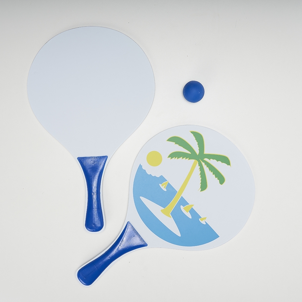 KIT FRESCOBOL 2 RAQUETES E 1 BOLINHA SPX-04087-AZU NA COR AZUL