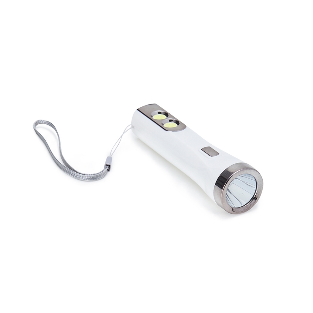 LANTERNA RECARREGÁVEL SPX-05053-PRA NA COR BRANCO