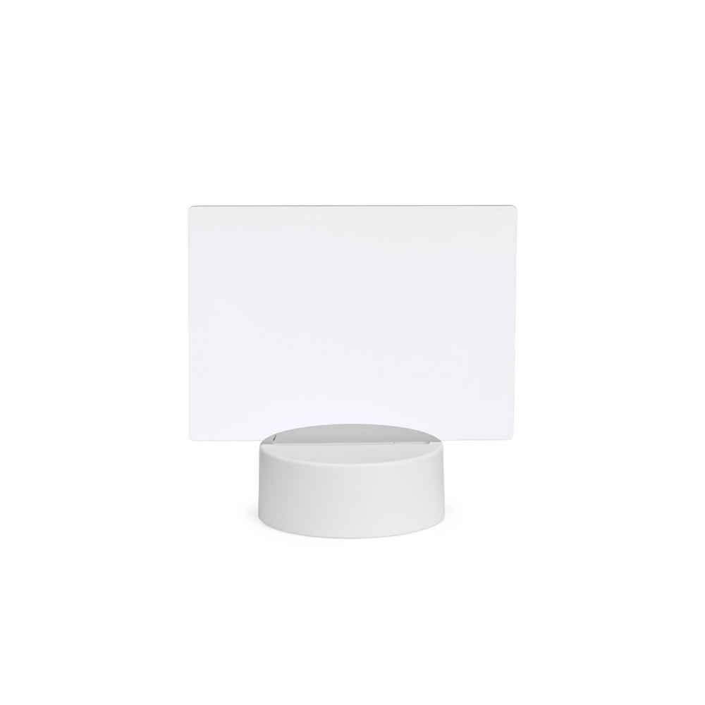 LUMINÁRIA LED DE MESA SPX-18923-TRA NA COR TRANSPARENTE