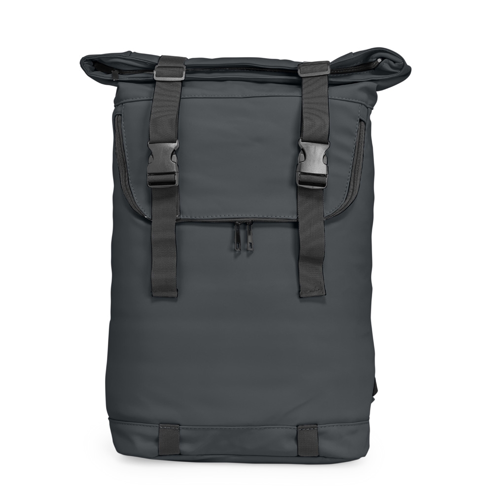 MOCHILA DE COURO SINTÉTICO 34 LITROS SPX-E@07034-PRE NA COR PRETO