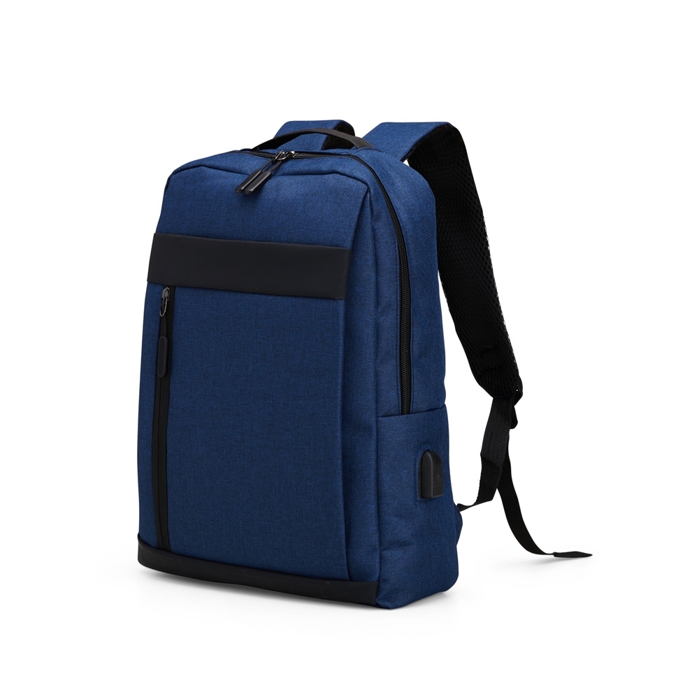 MOCHILA DE NYLON USB 21L SPX-01325C-AZU NA COR AZUL