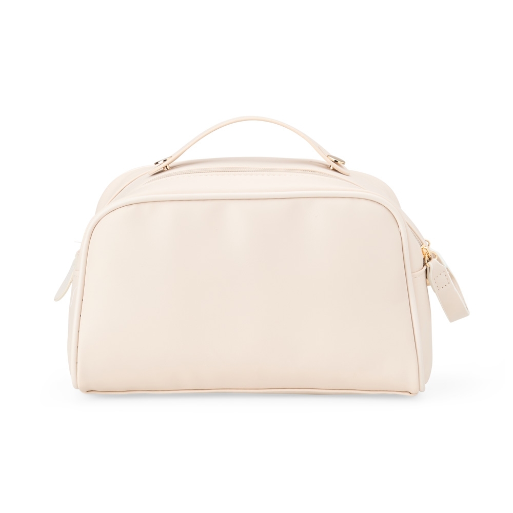 NÉCESSAIRE PU SPX-18804-BEG NA COR BRANCO