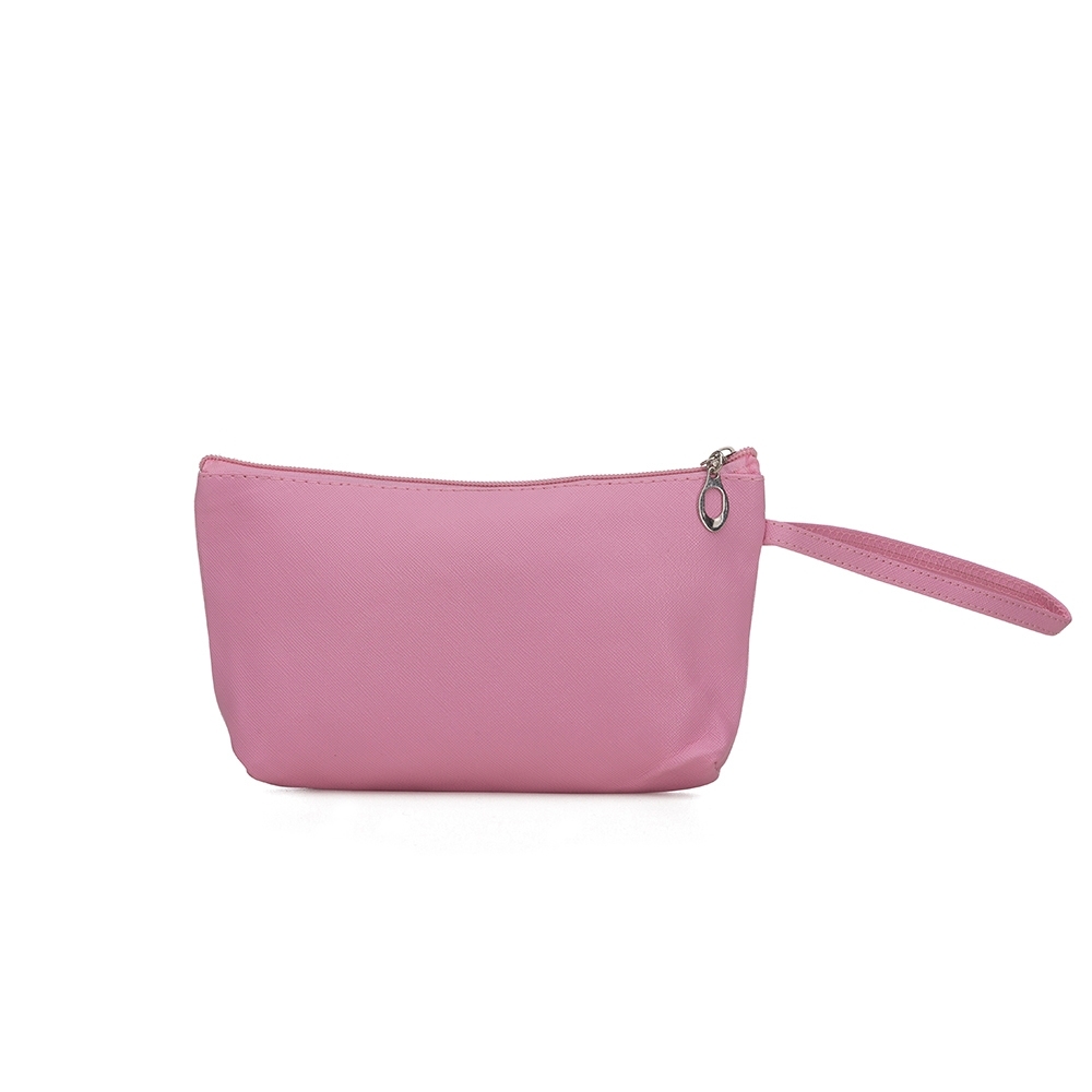 NECESSAIRE PVC IMPERMEÁVEL  SPX-18534-ROS NA COR ROSA