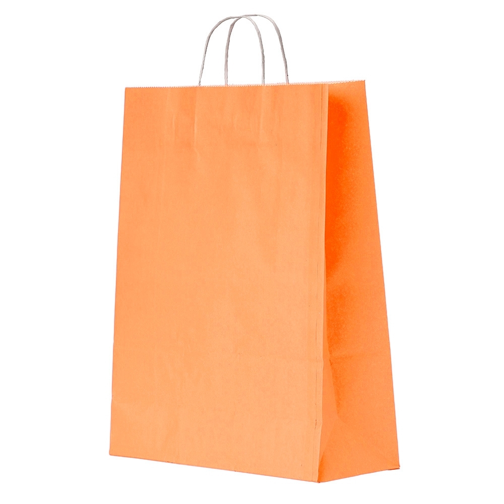 SACOLA KRAFT GRANDE SPX-14753-LAR NA COR LARANJA